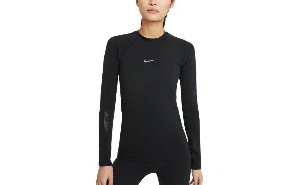 Nike Fitness Clothing Women s Black Moderate Straight Fit DA1269-010 XL