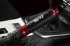 BLITZ Handbrake Aluminum for and ZD8 Lever, & Leather, Black/Red, GR86, 86, BRZ, ZN6, ZN8, ZC6, (13851)