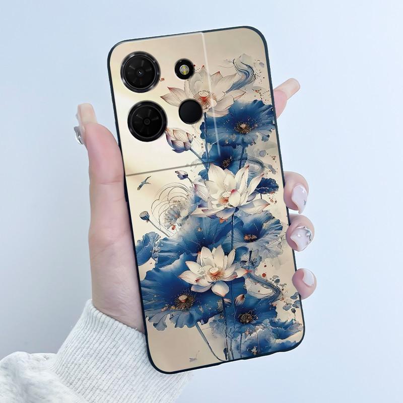 Casing For TCL 503 T442M T442A Phone Case Luxury Dragon Cute Cool Boys Girls Soft Silicone Protective Back Cover Black TPU Shell