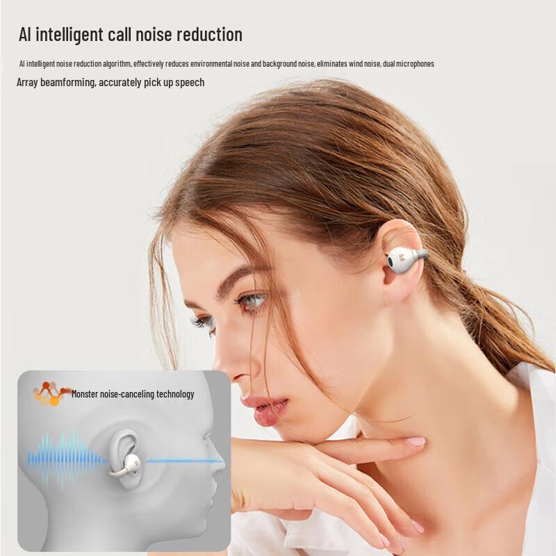 Monster Open Ear AC500 Mini Clip-on Bluetooth Earbuds