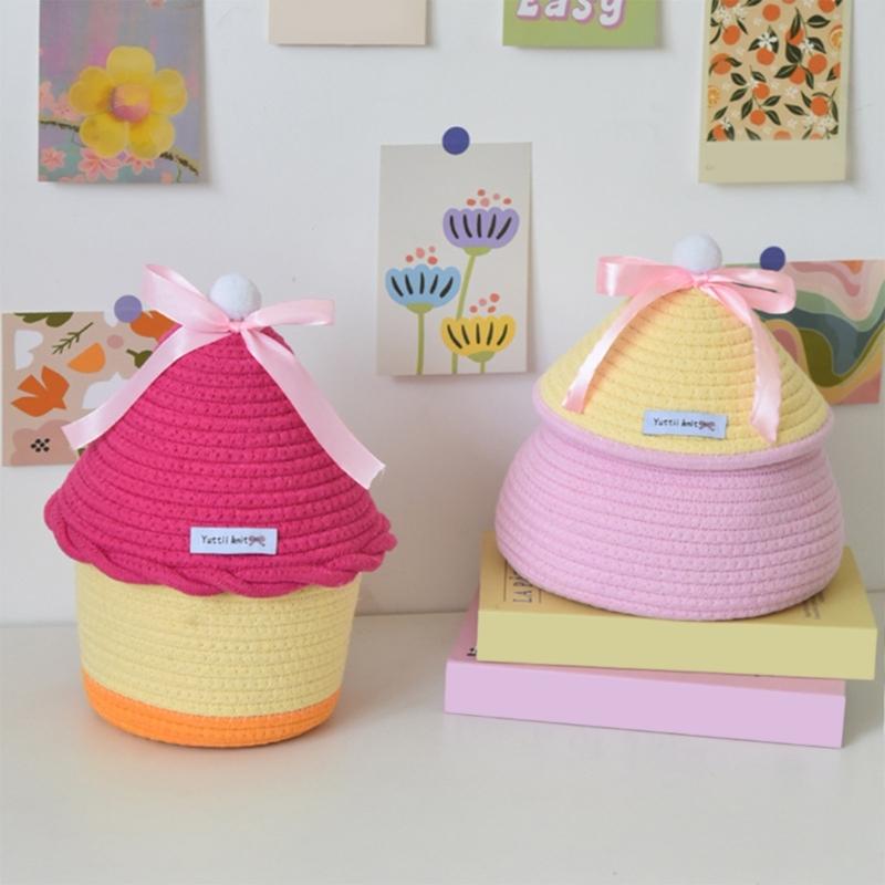 User friendly Kids Storage Box Cartoon Pattern Cotton Organizers For Bedroom Classroom Portable Toy Container