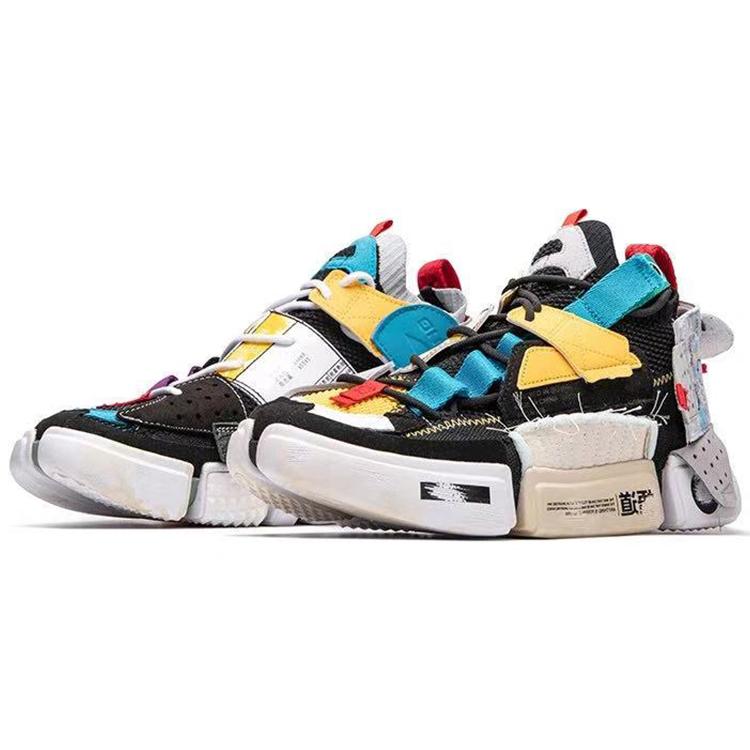 Li Ning Essence 2 SAMPLE FOR BALE Non Slip Lightweight Mid Top Vintage Basketball Shoes Women's Black AGBN062-21