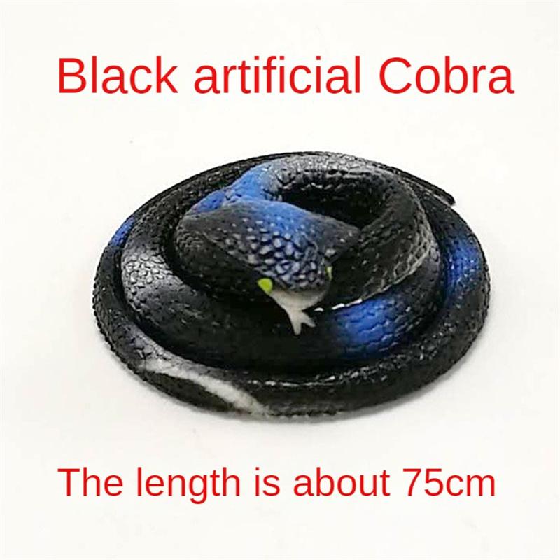 Prank Toys Workmanship Multi Color Household Products Rubber Imitation Snake Health And Safety Tpr Soft Adhesive Novelty Toys