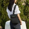 Mini Crossbody Chest Bag Women - Genuine Leather Lock Casual Daily Use