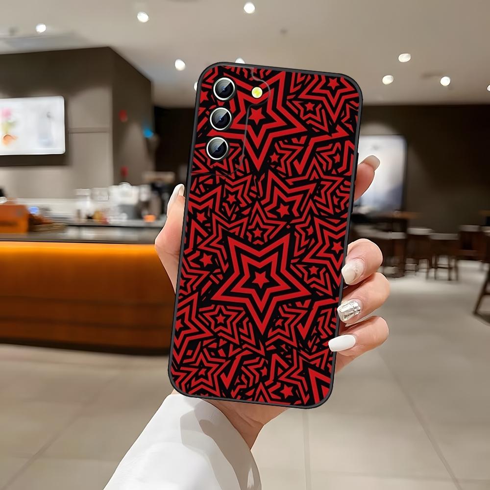 Fashion INS Stars Phone Case For S25 Samsung S26 S24 Ultra S22 S23 S20 Fe S21 Plus A54 A34 A16 A53 Back Cover