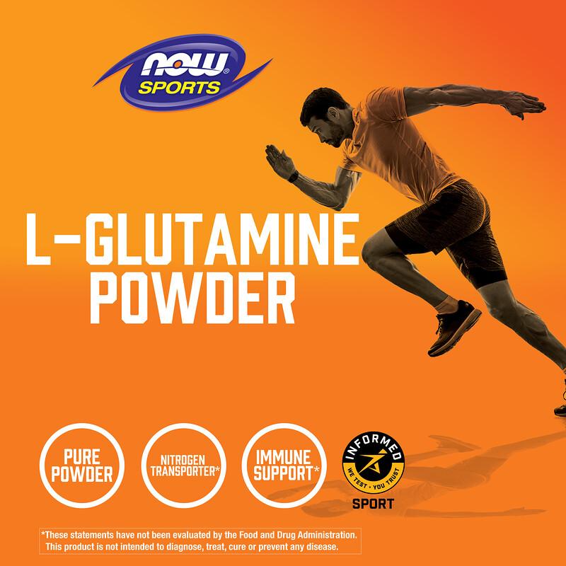 Sports, L-Glutamine Powder, 1 lb (454 g)