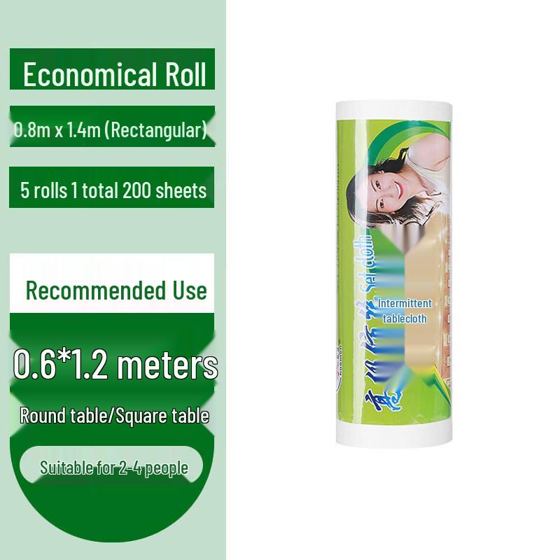 Disposable Waterproof Plastic Tablecloth