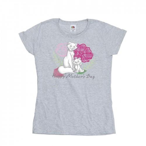 

Disney Womens/Ladies The Aristocats Mother´s Day Cotton T-Shirt XXL білий