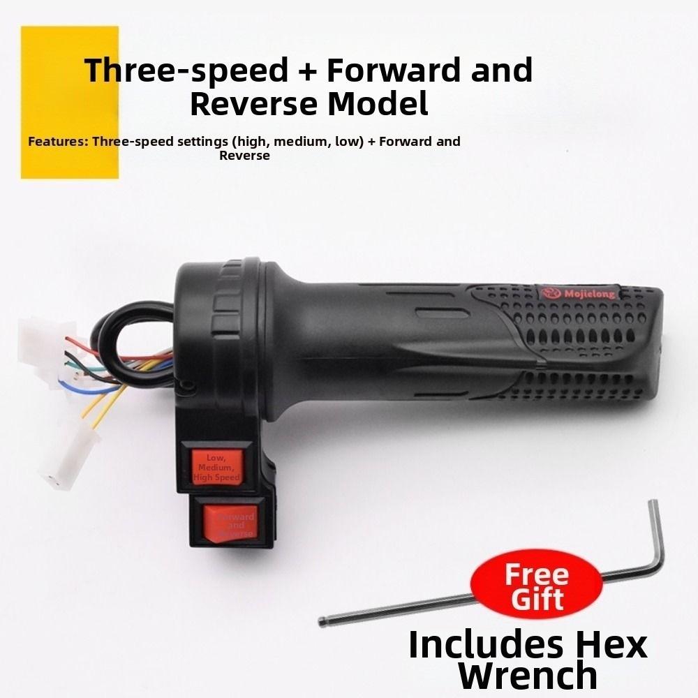 Elektrokolo Twist Throttle Elektrická koloběžka Díly Rychlost Řídítka Plyn Cyklistika Plynová rukojeť