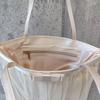 Mauve Women's Formal Tote Bag, Vertical Tulle with Ribbon, Perfect for Weddings, Parties, Entrance Ceremonies, Graduations, and School Events.