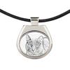 Korat – Cat necklace, personalized pendant with a photo | Art-Dog