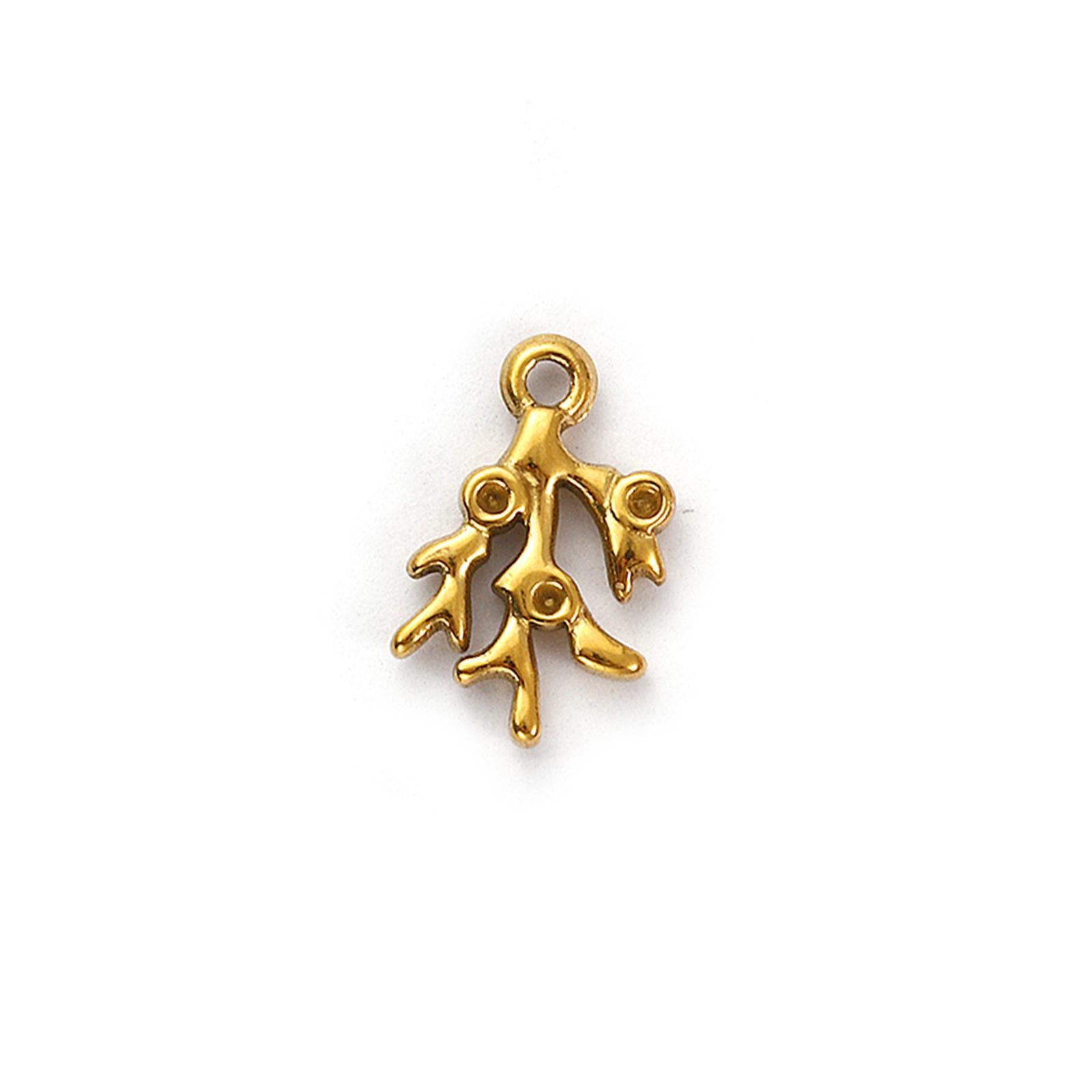 

2/5 Piece 304 Stainless Steel Ocean Jewelry Charms Fish Coral Pendants For DIY Accessories Necklace Bracelet Making Findings