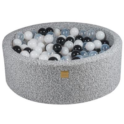 Round Ball Pit® Boucle, Grey melange
