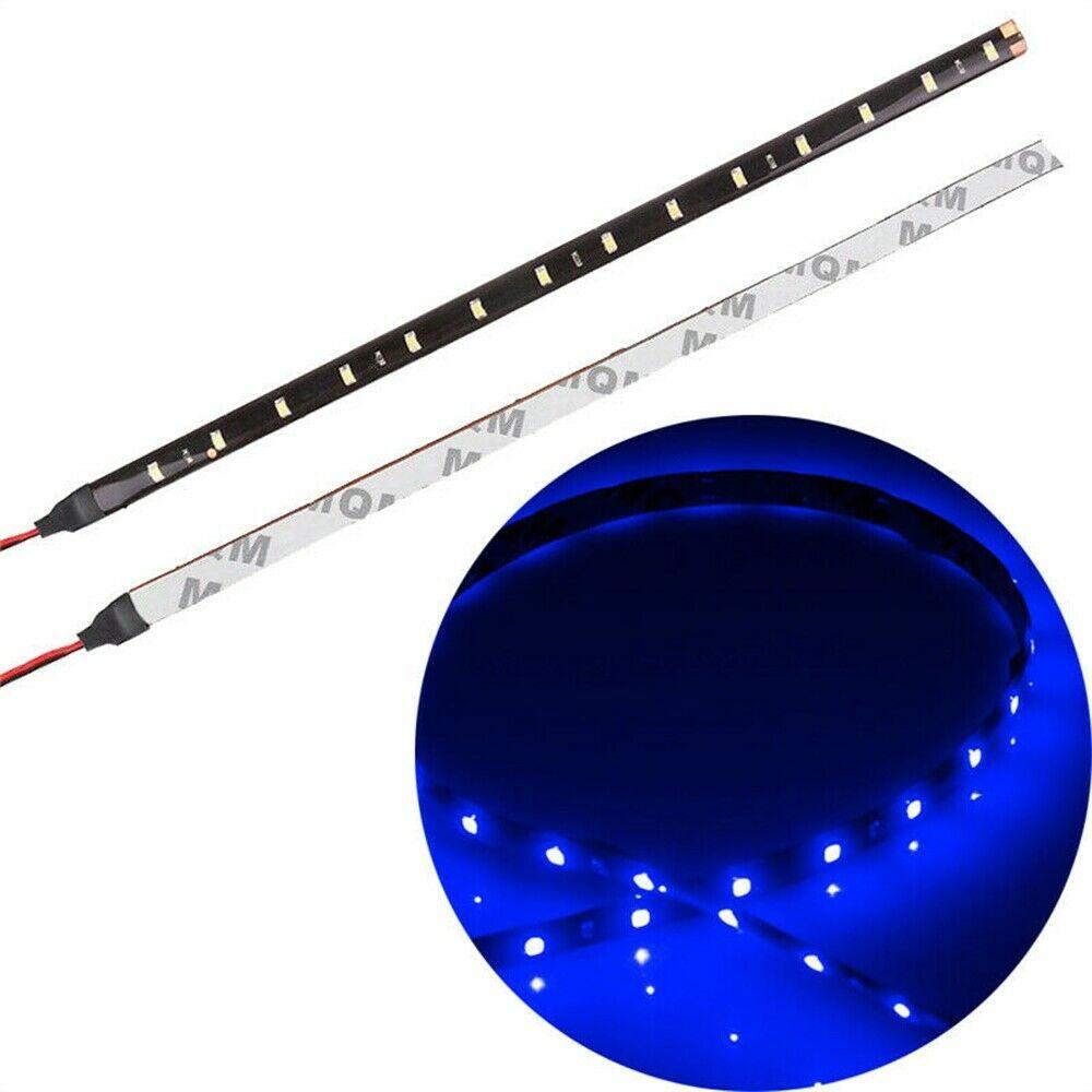 30/60CM 2835 Lamp Bead Flexible Strip Light 12V LED Strip Light Car DRL Lamp Waterproof Car& Motorcycle Tear Eye Light Big Power