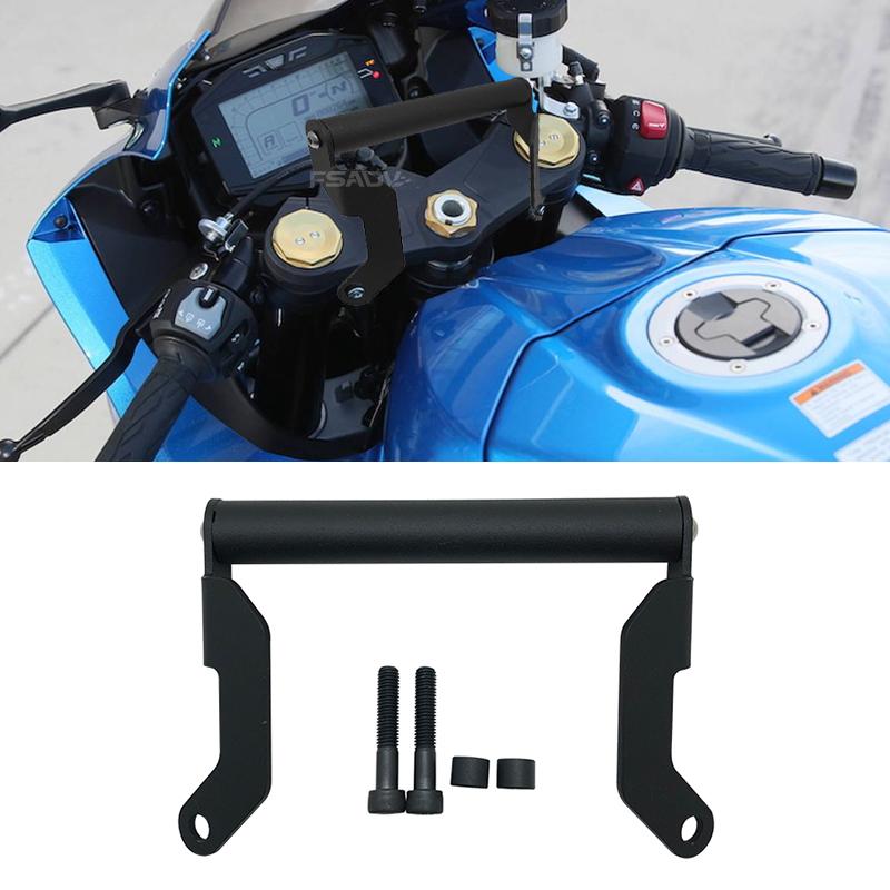 2023 Motorcycle Navigation Bracket GPS Plate Bracket Adapt Holder For SUZUKI GSX-R1000 GSX-R1000R GSXR1000 GSXR1000R 2018-2022