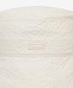 COVERNAT WOMAN Seersucker Bucket Hat Ivory