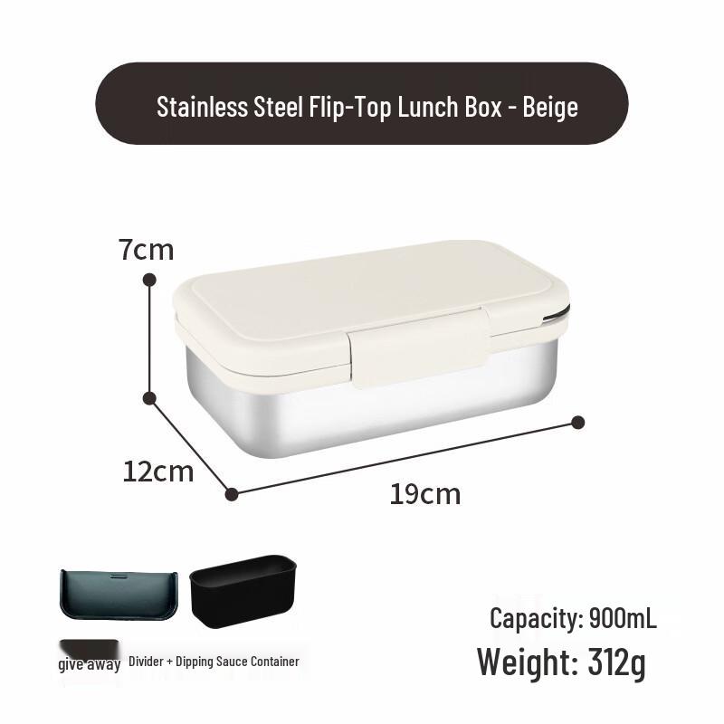 304 Stainless Steel Microwavable Lunch Box