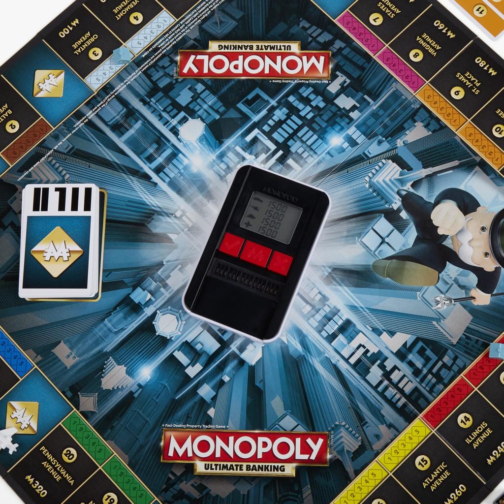 Monopoly Ultimate Banking Edition English Version Game [Used]