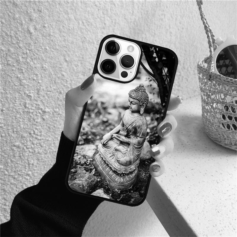 Gautama Buddha Phone Case for iPhone 17 Air 16 PRO MAX 15 14 PLUS 12 11 13 Back Cover Fundas Shell coque