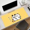 Cartoon Cute Jjoke Bear Mouse Pad Large Nonslip Waterproof Mat Stitched Edge Keyboard Pad For Gaming Daily Office