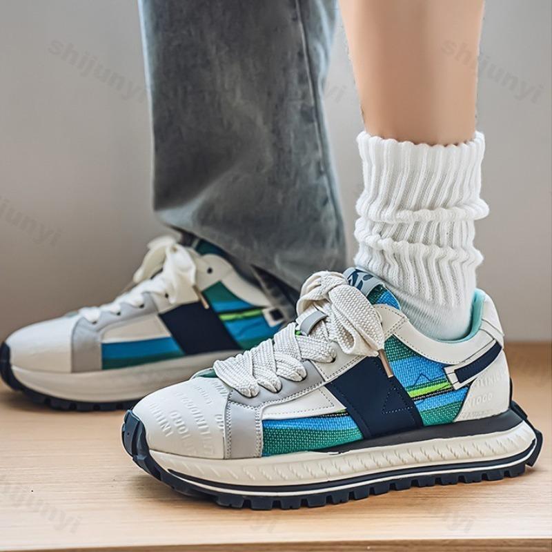 Fashion Fashion Trend Low Top Casual Sports Shoes for Men 2025 Autumn New Mesh Breathable Comfortable Versatile Niche Platform sneakers