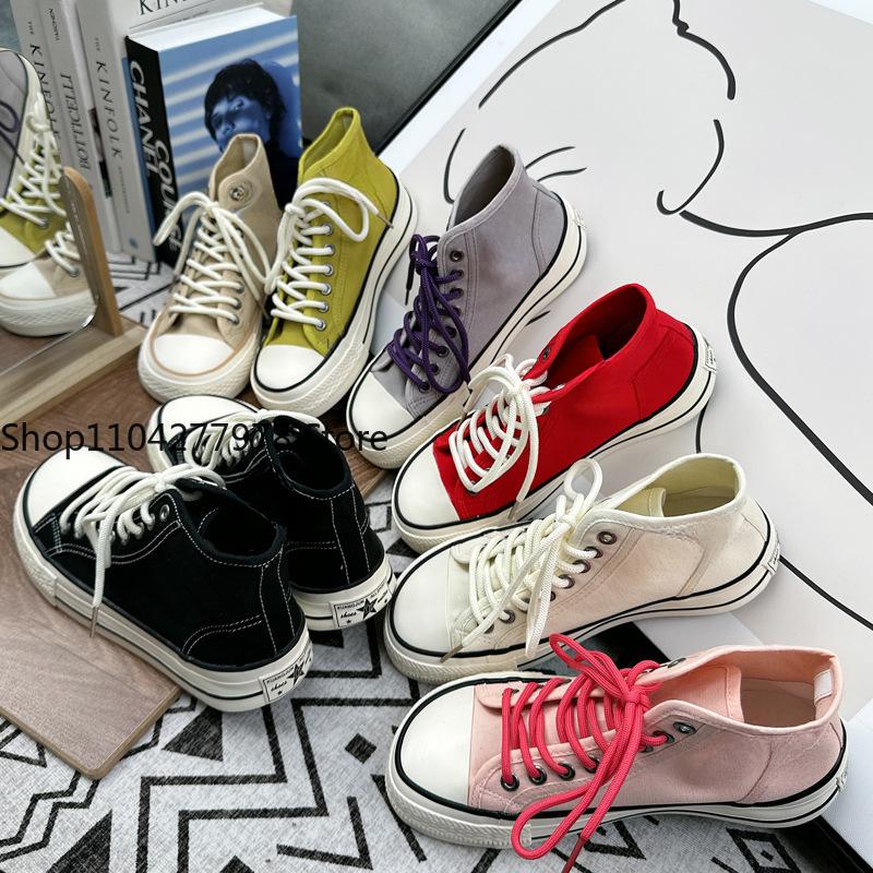 Fashion Zapatos De Mujer Tendencia Women Platform Sneakers Mango Head Women Casual Canvas Shoe Breathable Sneakers Skateboard Shoes 2025