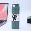 550ml Suction Nozzle Japanese Element Cup 304 Stainless Steel Vacuum Insulated Bottle Portable Straw Coffee Cup