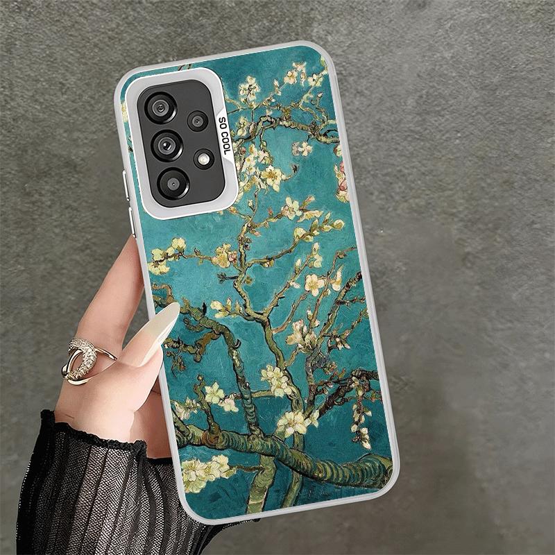 Van Gogh Oil Painting Aesthetics Soft Phone Case for Samsung A17 A16 A15 A14 A13 A57 A56 A55 A54 A53 A37 A36 A35 A34 A33 A26 A25