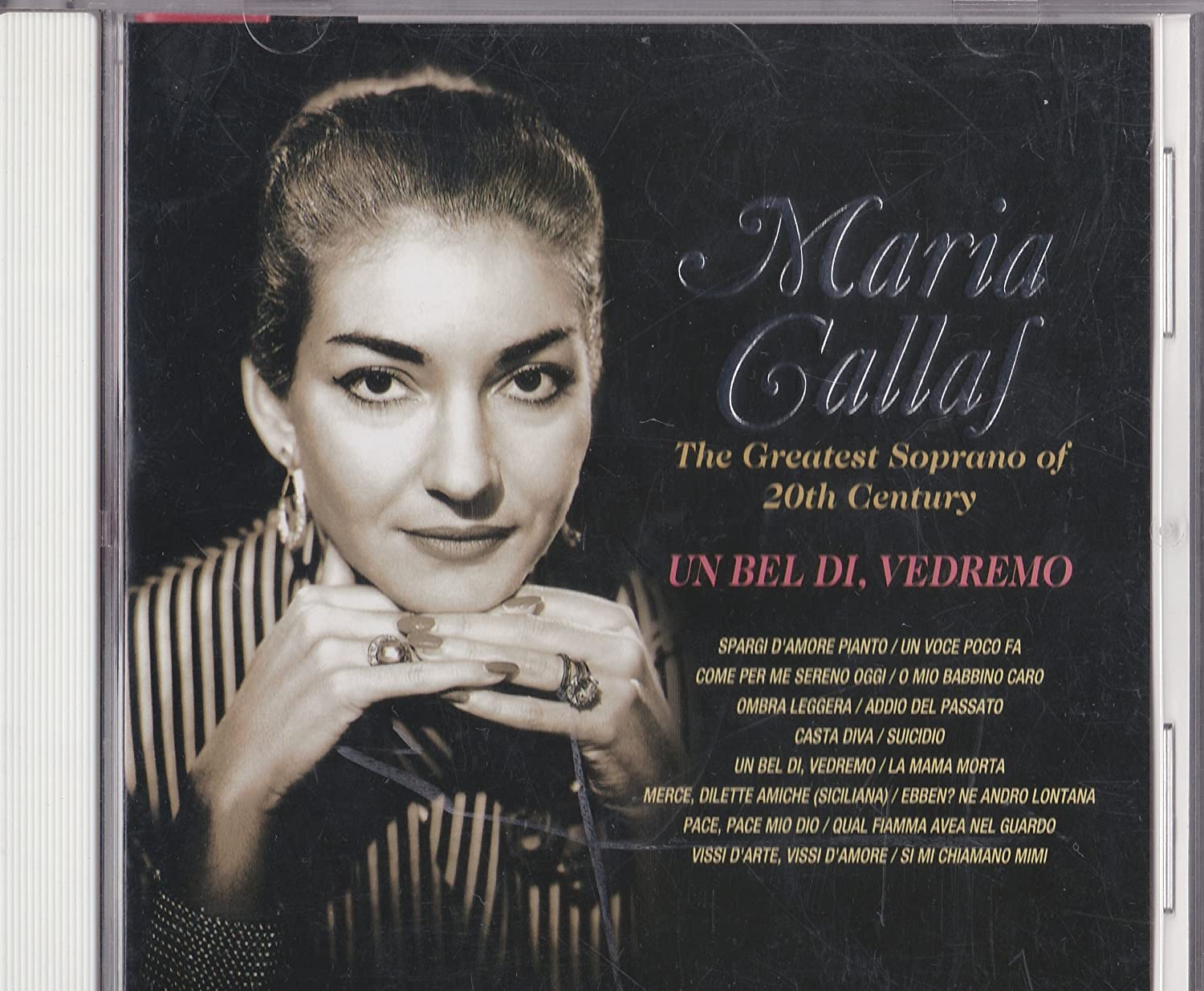 

CD MARIA CALLAS - Un Bel Di, Vedremo PR50042 US World Music Used