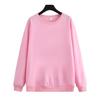 European & American Solid Color Round Neck Velvet Pullover Loose Sweatshirt - Long Sleeve 2023 Autumn/Winter Jacket