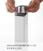 Yamazaki Magnetic Two-Way Dispenser for Conditioner, White, Approx. 7cm W x 9cm D x 24cm H, Tower Pump Dispenser Bottle, 4260