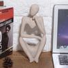 Thinking Figure Model Ornament Exquisite Hand Made Resin Figurines Craft Gift Home Decoration