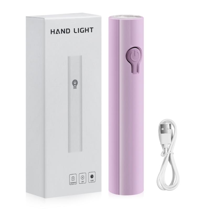 Nail Lamp Small USB Powered Nail Dryer Fast Curing LED Light Portable Manicure Device For Home Use ABS Housing
