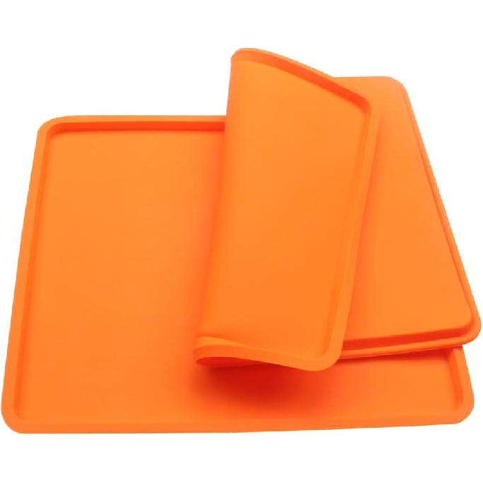 2 pcs Swiss Roll Cake Mat Pad Baking Tool Pastry Tools Silicone Nonstick Baking Rug Mat Silicone Mould