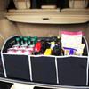 Car Trunk Organizer Eco-Friendly Super Strong Capacity Collapsible Non-Woven High Multi-use Storage Cargo Fabrics B H0J1