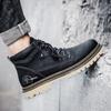 Fashion Autumn and winter men's boots Retro and British styles Outdoor Fashion Street Warm trendy youth shoes high quality 38-47