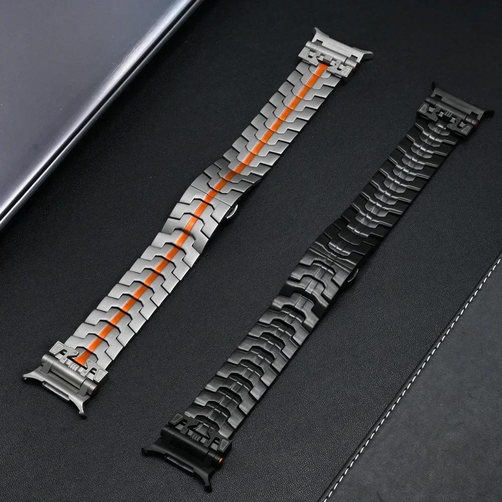 Stainless Steel Bracelet for Samsung Galaxy Watch Ultra 47mm Band for SAMSUNG 7 GALAXY ULTRA 47MM Men Business Strap Watchband
