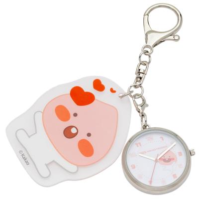 Cep Saati Anahtarlık Saat Analog Kakao Friends Akrilik Charm Akrilik Anahtarlık Saat Y Apeach HEART [Fieldwork] Kadın KKO003-1