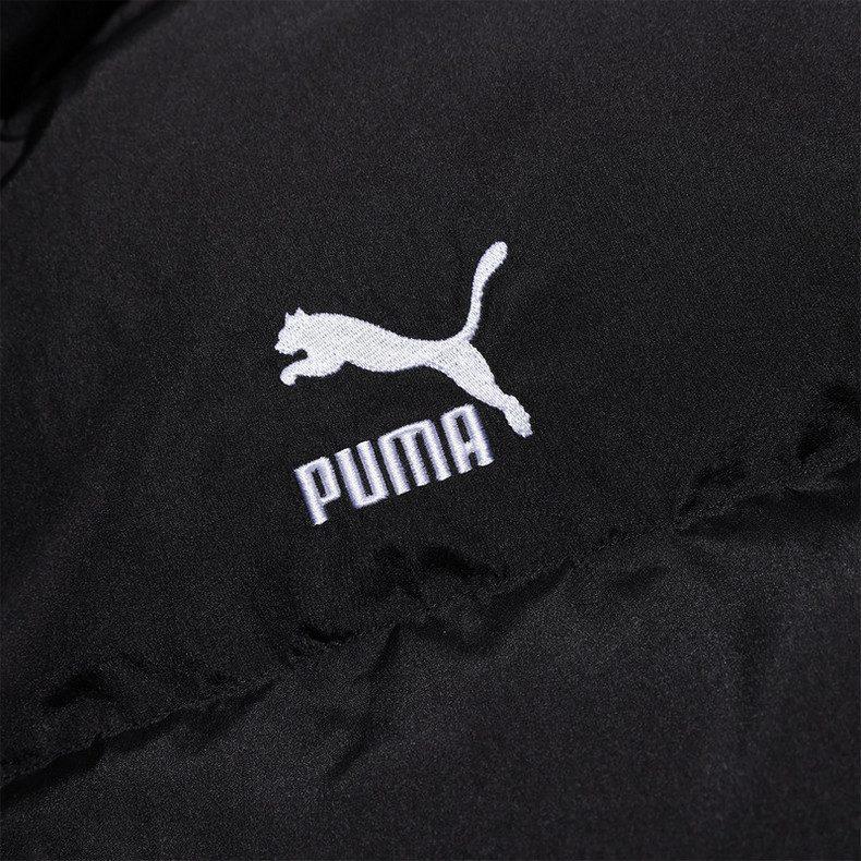 PUMA Down Jackets Women's Black Stand Collar Other 623601-01
