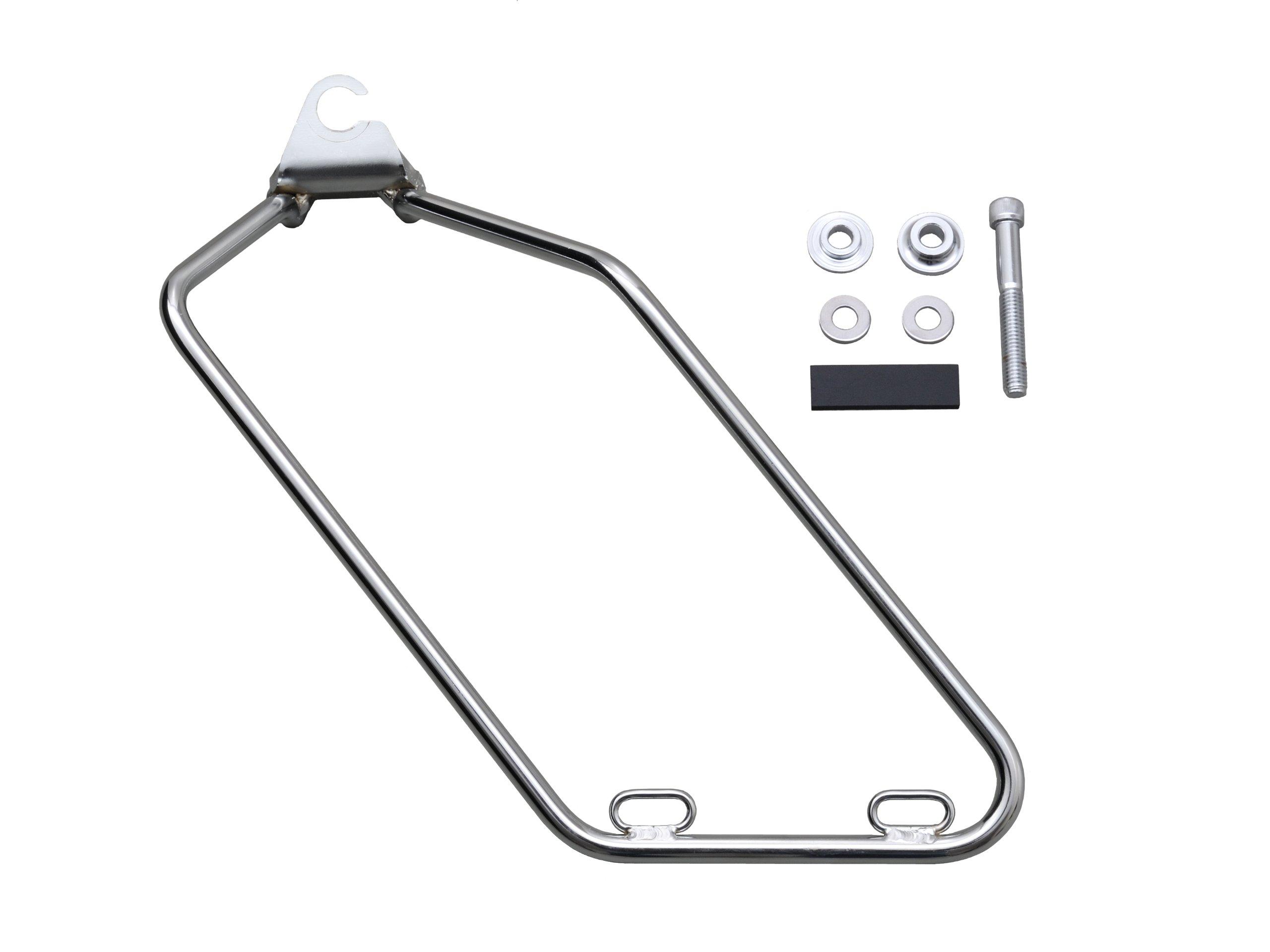 

Daytona Motorcycle Saddlebag Support Chrome Plated XL Series 78027 (Left Side)