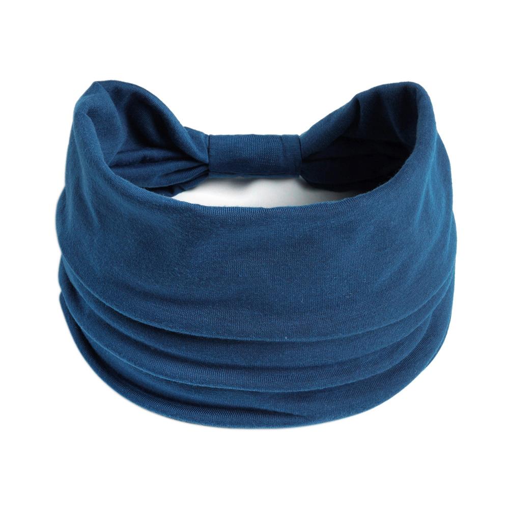 Wide Headbands for Women Stylish Head Wraps Boho Hairbands Sport Yoga Turban Cotton Non-Slip Bandana Hair Accessories