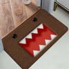 D-Domo-kun Japan Floor Mat Cozy Flannel Soft Thick Non-Slip Mat For Living Room Bedroom Kitchen Decor Rugs