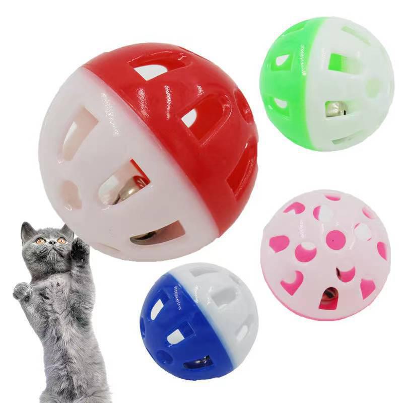 Feather Cat Toy Stick with Mint Ball and Colorful Mouse - Self-entertainment Cat Toy Supply