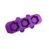 3 Cavities Silicone Molds Temperature Resistant Easy Demolding For Making Candle Soap Chocolate Baking Resin Casting