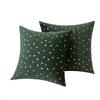 Ins Wind Velvet Pillow Small Four-leaf Clover Gold Pillow Case Sofa Cushion Pillow Office Waist Pillow Case