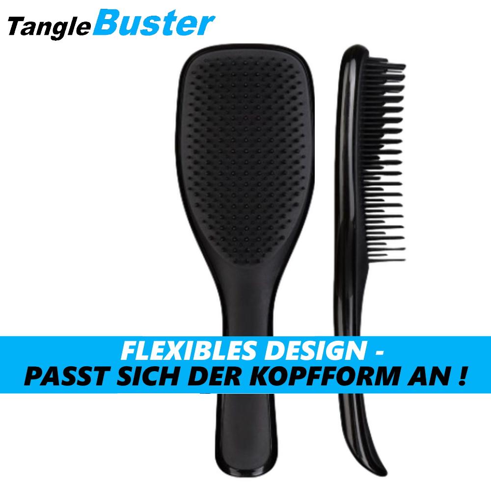 TangleBuster Anti Tangle Bürste Haarbruch entwirrende Bürste biegsame Borsten