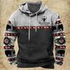 New Hoodies Sweatshirt Men's Hoodie 3D Cowboy Printed Pullover Oversized Men’s Tops Male Yellowstone Loose Vintage Clothes Hot