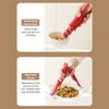 Anti Scald Bowl Holder Clip 2 In 1 Hot Bowl Gripper Dish Lifter Clips Silicone Clamp Heat-Resistant Tongs Kitchen Gadgets