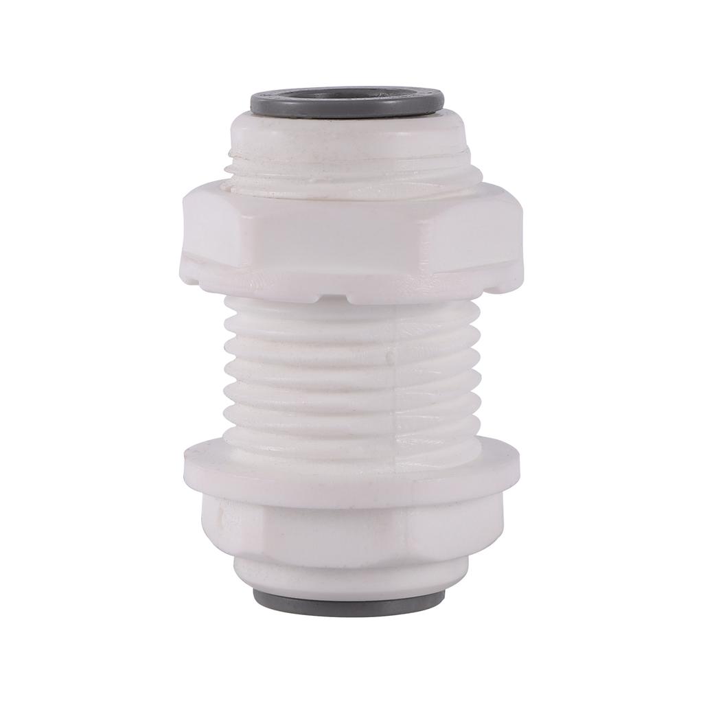3/8" Garden Irrigation Hose Fitting Bulkhead Straight Head Slide Lock Straight Push 40 Micron Filter Pipe Purifier Accessories