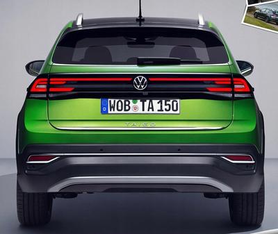 Vw Volkswagen Taigo - Chrome Strip Boot Lid